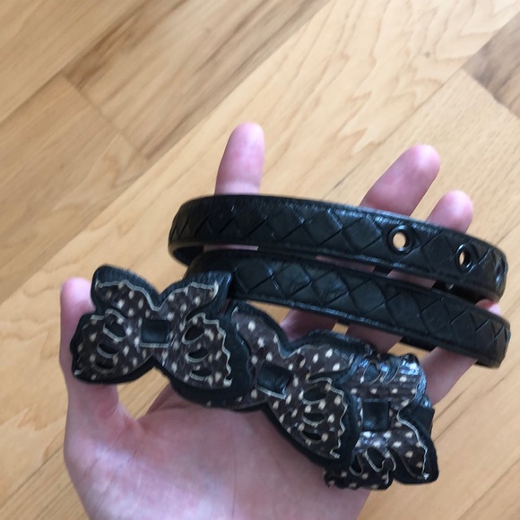 Bottega Veneta Intrecciato butterfly belt Bottega Veneta | Accessories | Bottega Veneta Intrecciato  main image 4